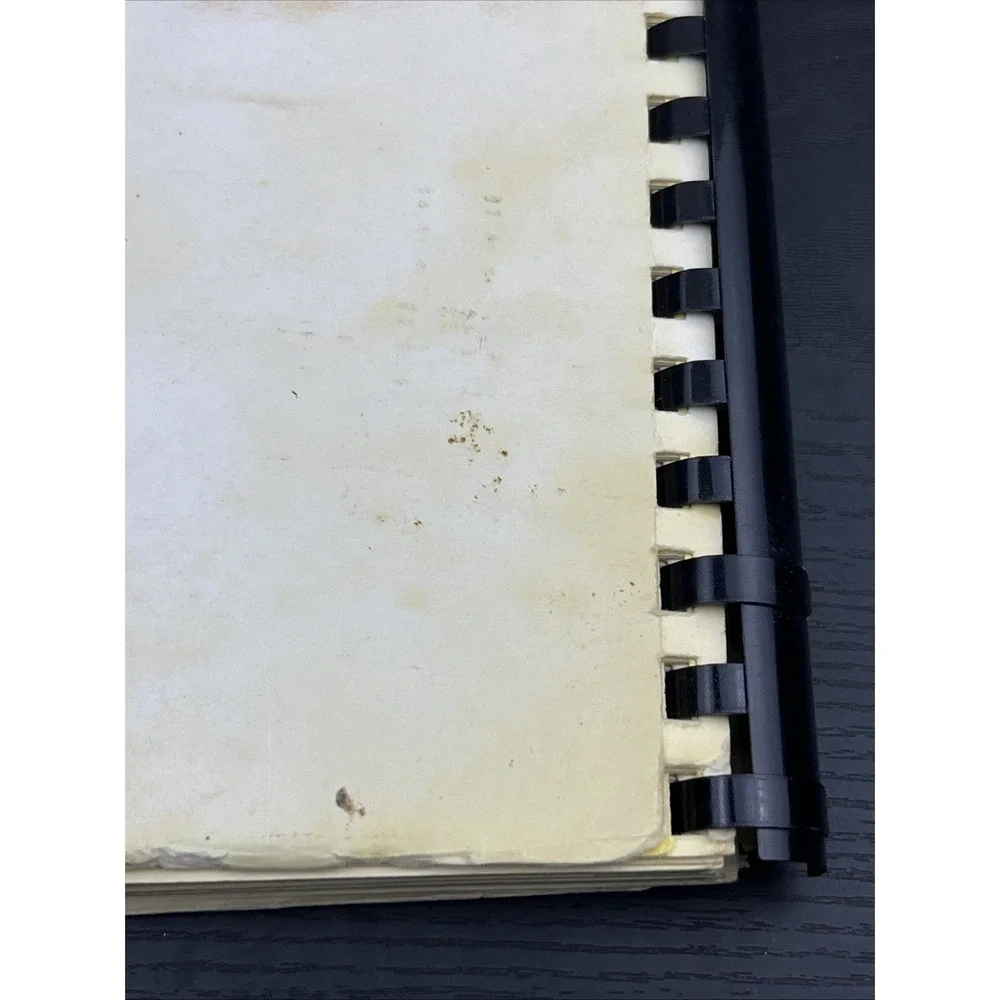 Happy Times with Home Cooking Community Cookbook Spiral Bound Vintage Recipes